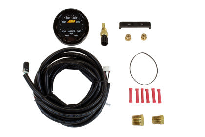 AEM X-Series Fluid Temperature Gauge Kit