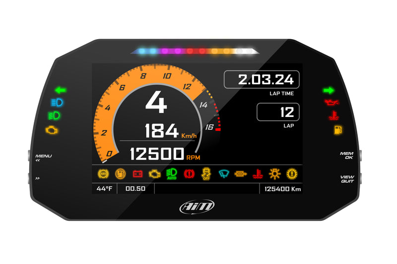 AIM 7" Dash MXG Dash Display