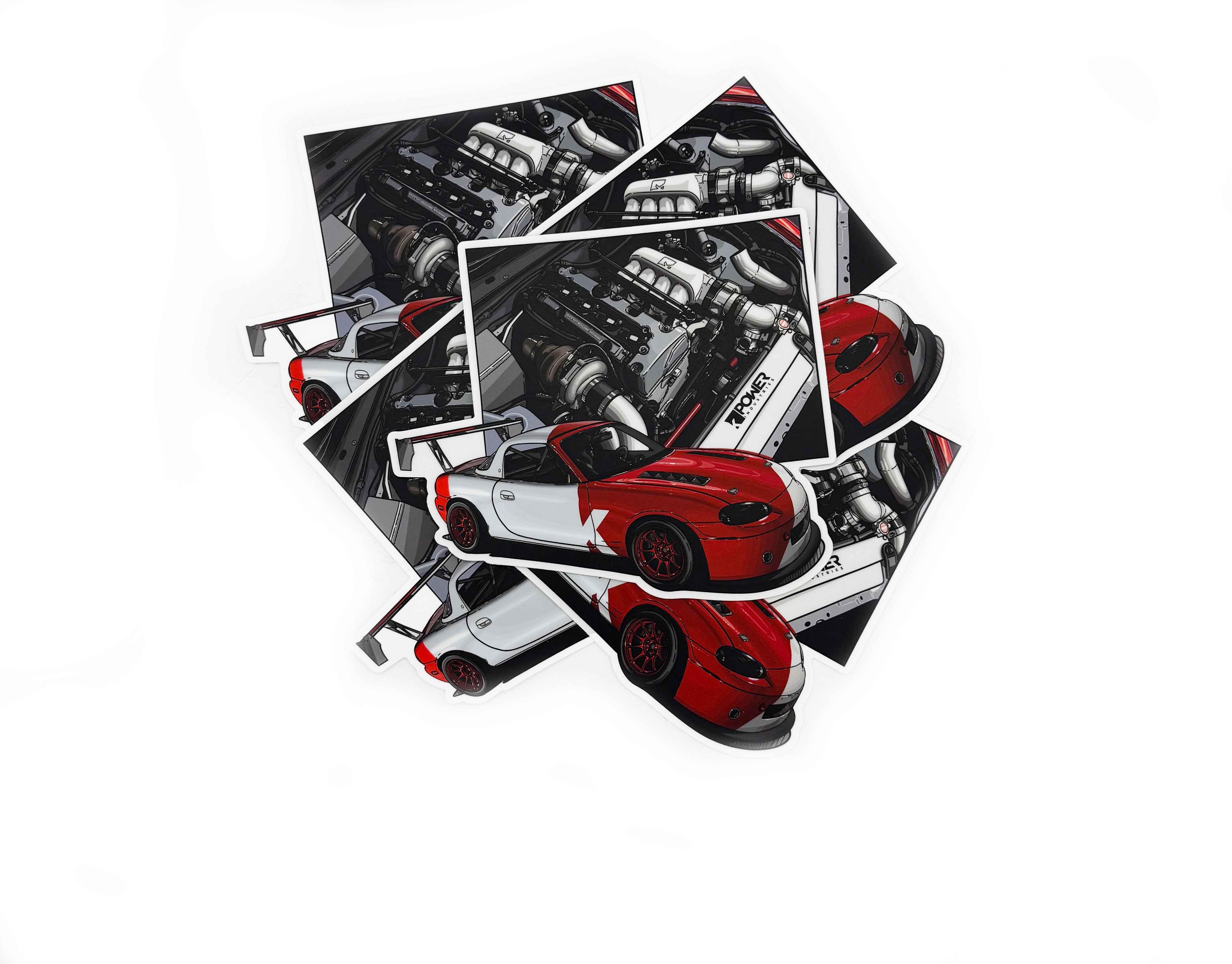 Racing Sticker Animation KPower Animated Race Car Sticker – KPower Industries