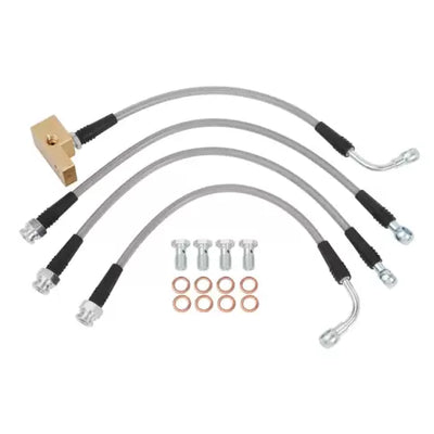 FT86 2012+ FRS/BRZ, Techna-Fit Stainless Braided Brake Lines